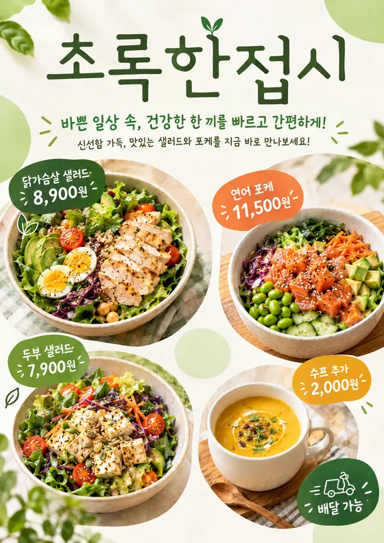 벤토 그리드 스타일로 만든 예시