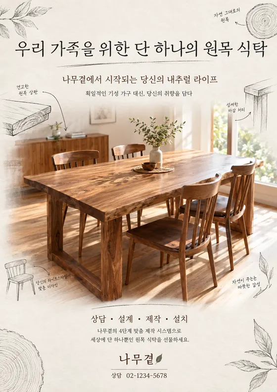 컨셉 스케치 스타일로 만든 예시