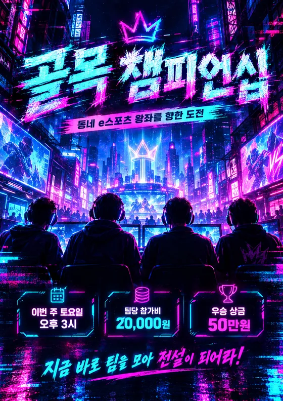 사이버펑크 스타일로 만든 예시
