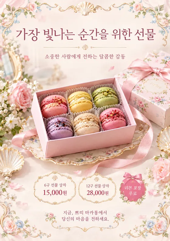 로코코 스타일로 만든 예시